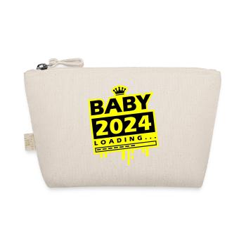 Baby 2024 Loading - Bio-Täschchen - Natur - Vorne