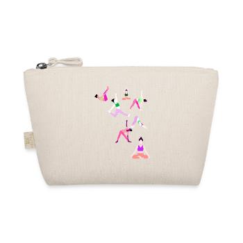 Yoga, Woman, Exercises, Gymnastics, Yoga Sitting - Organic Pouch - nature - Front