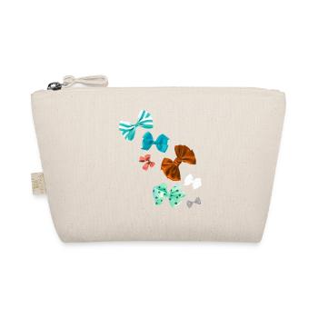 Nœuds, nœuds colorés, nœud papillon, motif à carreaux - Trousse biologique - nature - Devant