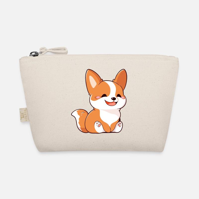 Was geht Corgi - Bio-Täschchen - Natur