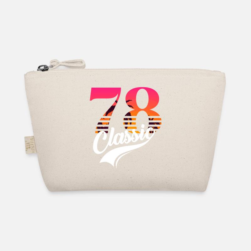 Vintage 1978-78th Anniversary Organic Pouch