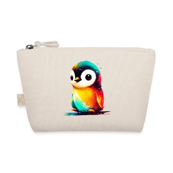 Pinguin - Bio-Täschchen - Natur - Vorne