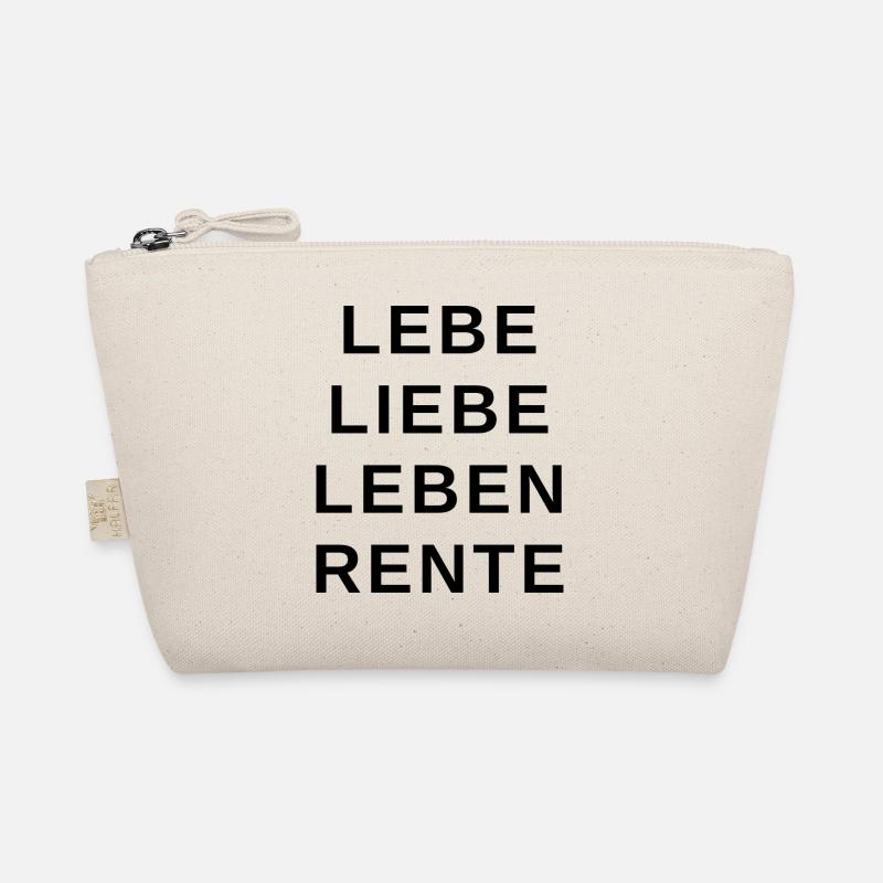 Lebe Liebe Leben Rente Bio-Täschchen