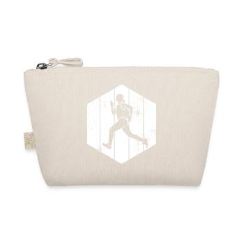 Runner Girl - Organic Pouch - nature - Front