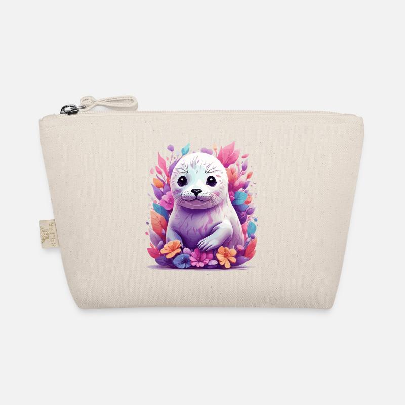 Cute Seal Organic Pouch