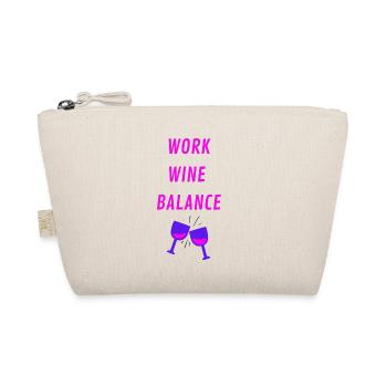 WORK WINE BALANCE - Bio-Täschchen - Natur - Vorne