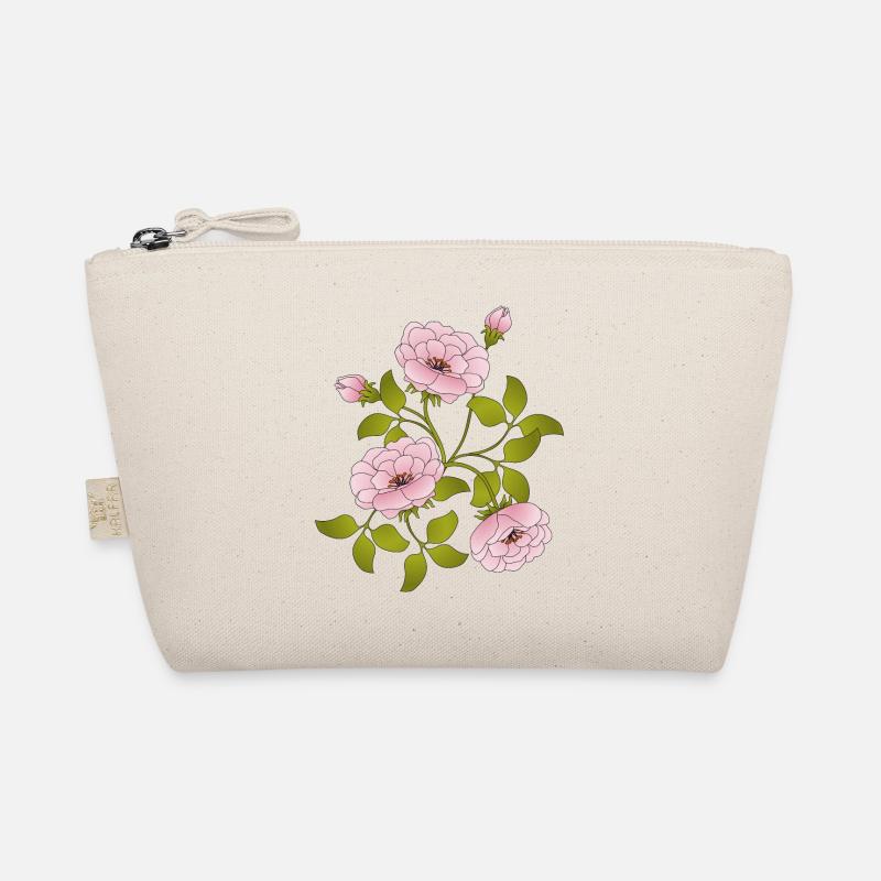 Blumen - Bio-Täschchen - Natur