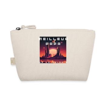 Meilleur Papa de la Galaxie - Trousse biologique - nature - Devant