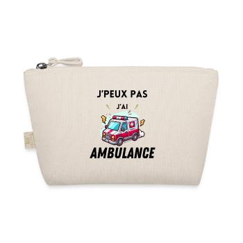 J peux pas j ai ambulance - Trousse biologique - nature - Devant