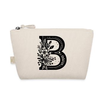 Lettre B Floral - Trousse biologique - nature - Devant