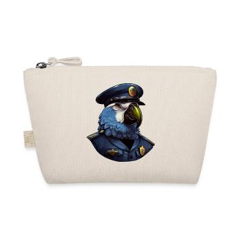 Polizei Papagei - Bio-Täschchen - Natur - Vorne