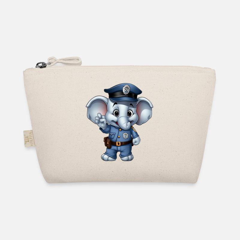 Polizei Elefäntchen Bio-Täschchen