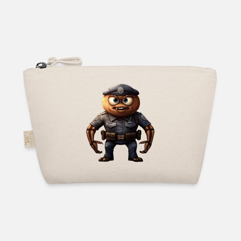 Spinnen Polizist Bio-Täschchen