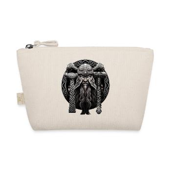Wikinger Design Vegvisir Odin Valhalla - Bio-Täschchen - Natur - Vorne