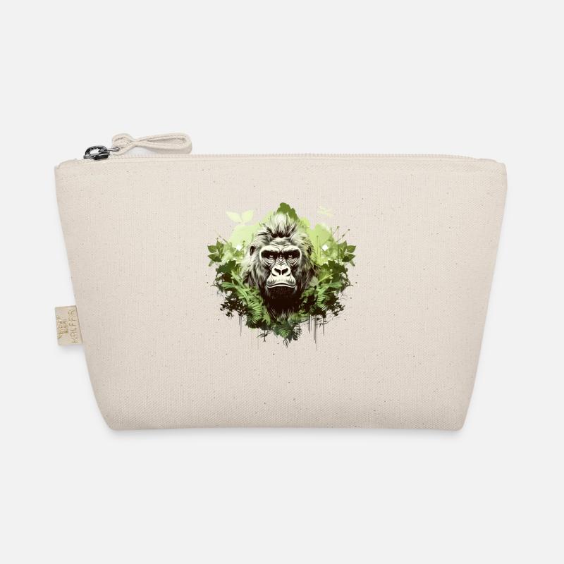 Emerald Jungle Gorilla Organic Pouch