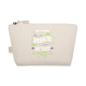 funny funny gym present funny sayings dinosaur - Organic Pouch - nature - Front