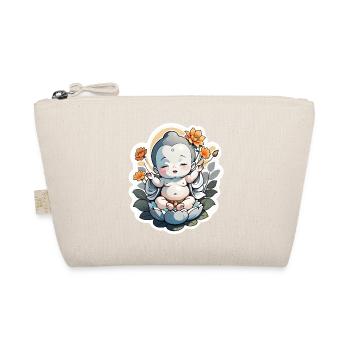 bébé Bouddha - meditation yoga relaxation - Trousse biologique - nature - Devant