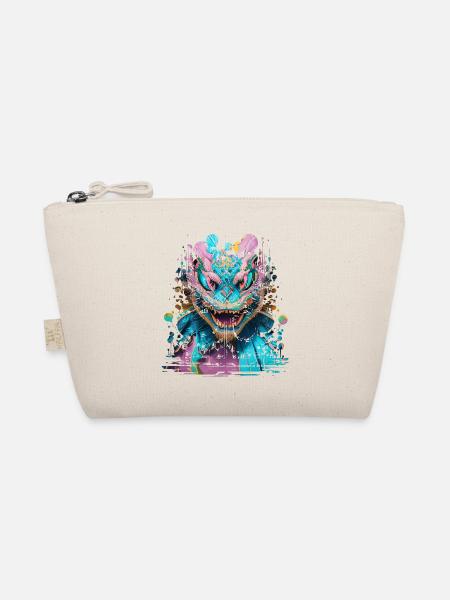 Graffiti Street Art Sprühfarben Cooler Künstler Retro - Bio-Täschchen - Natur - Vorne