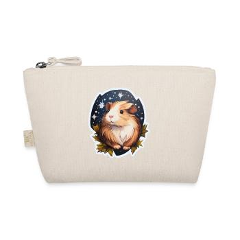 Christmas Guinea Pig - Organic Pouch - nature - Front