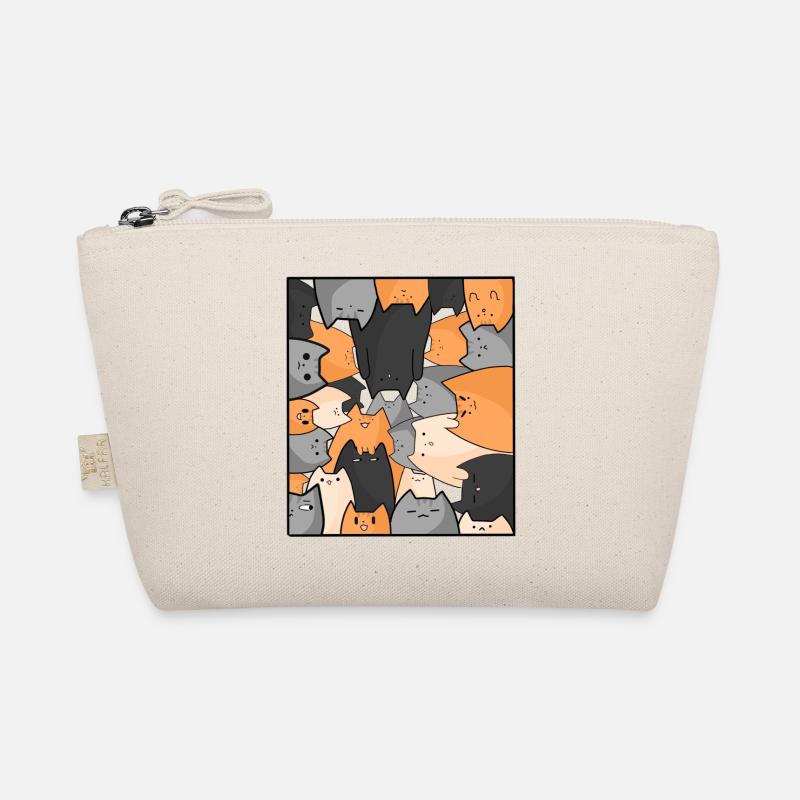 Chatons mignons, chats d’amour, chats kawaii Trousse biologique