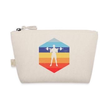 Fitness Weightlifting Cardio Men Women Endurance - Organic Pouch - nature - Front