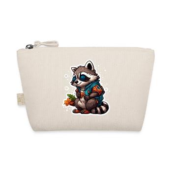 Raccoon / Animal / Zoo / Wild / Cute / Predator - Organic Pouch - nature - Front
