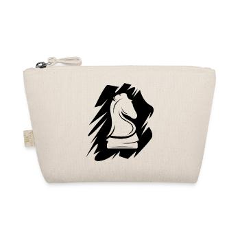 Chess logo brush horse illustration icon icon - Organic Pouch - nature - Front