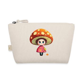mushroom girl - Organic Pouch - nature - Front
