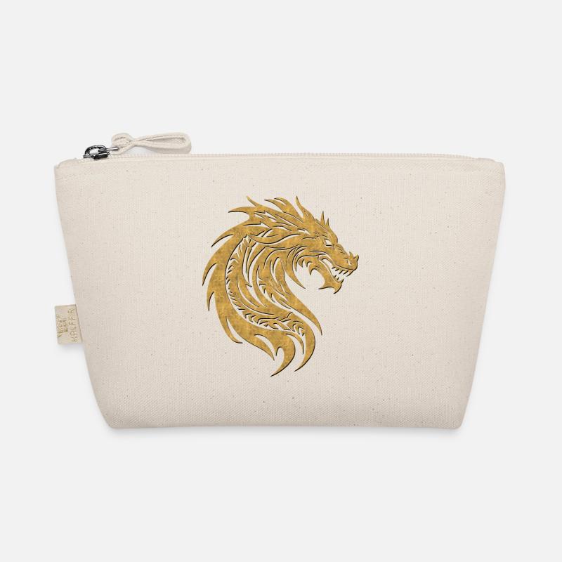 Fantasy Dragon Anime Dragon Head Mythical reptile Organic Pouch