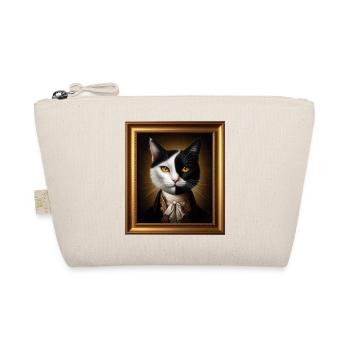 Portrait of a confident cat - Organic Pouch - nature - Front