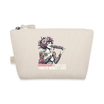 Shish kebab yummy wife tattoo gift - Organic Pouch - nature - Front