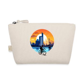 Coucher de soleil à vélo - Trousse biologique - nature - Devant