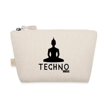 techno music 1 - Organic Pouch - nature - Front