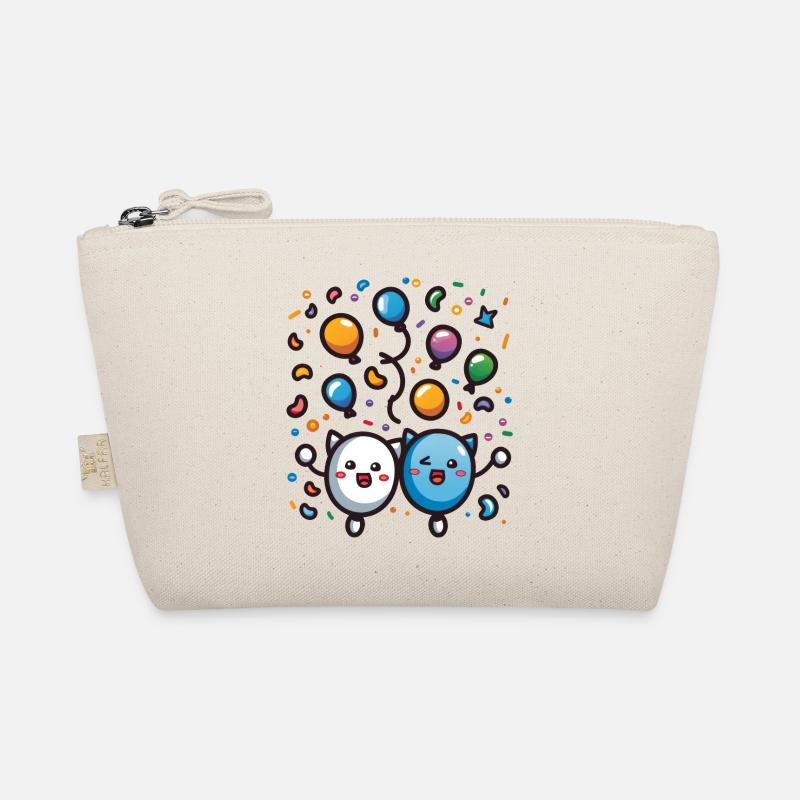 Carnival joy with confetti Organic Pouch