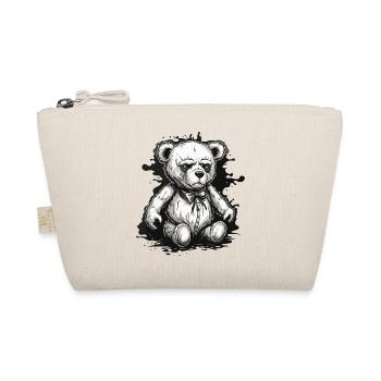 Ours en peluche / Peluche / Animal en peluche / Idée cadeau - Trousse biologique - nature - Devant