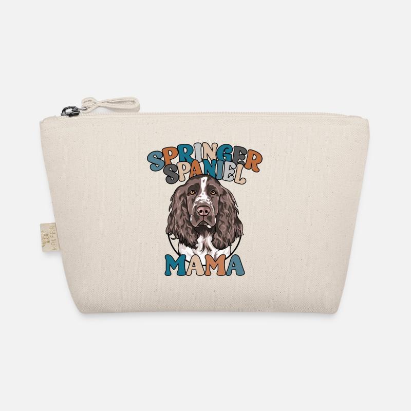 English Springer Spaniel Mama Hunde Hund Wilsigns - Bio-Täschchen - Natur