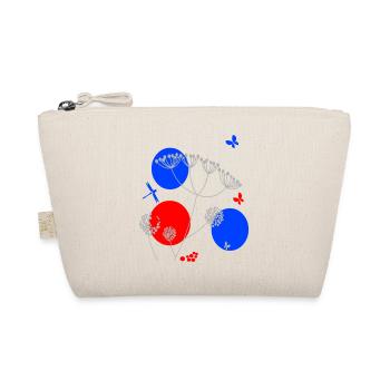 Fantaisie de fleurs sauvages et de cercles - Trousse biologique - nature - Devant