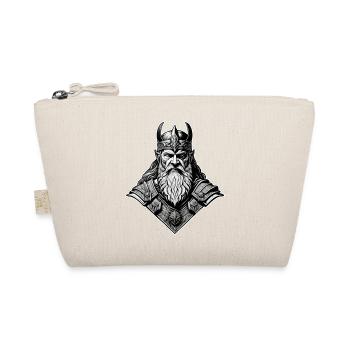 Proud Viking Warrior Germanic - Organic Pouch - nature - Front