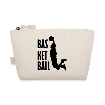 Basketball - Bio-Täschchen - Natur - Vorne