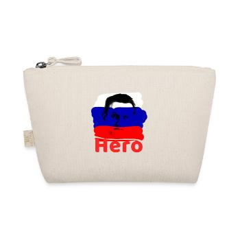 Navalny,hero, Russia, rip - Organic Pouch - nature - Front