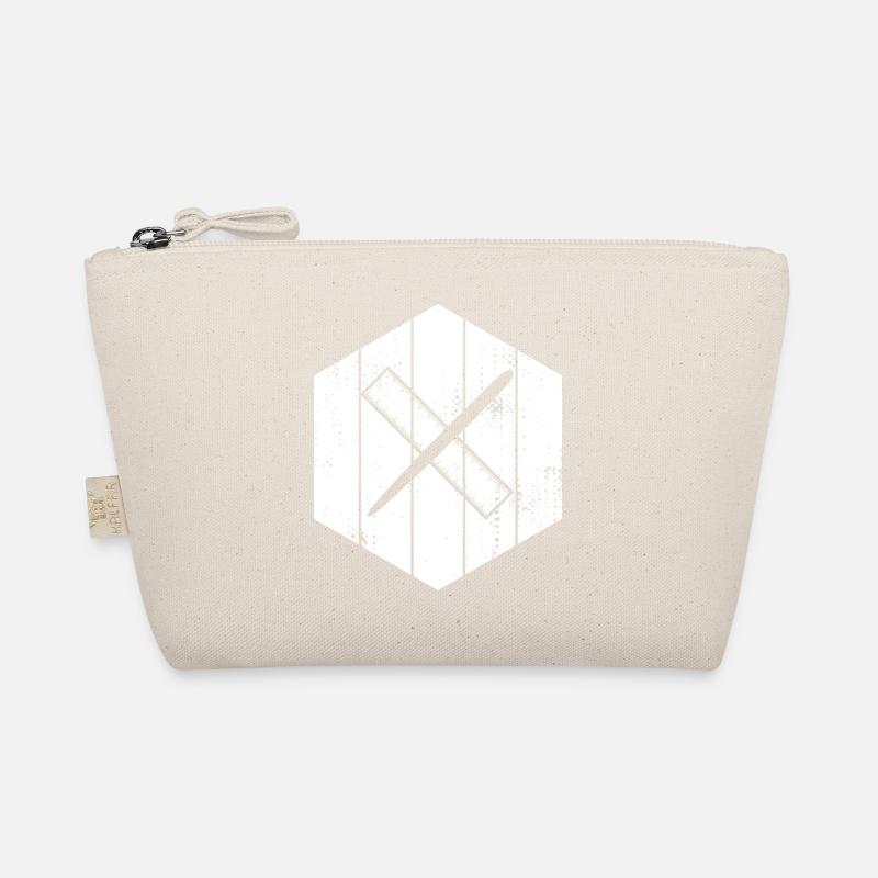 Drawing with pen and ruler Organic Pouch