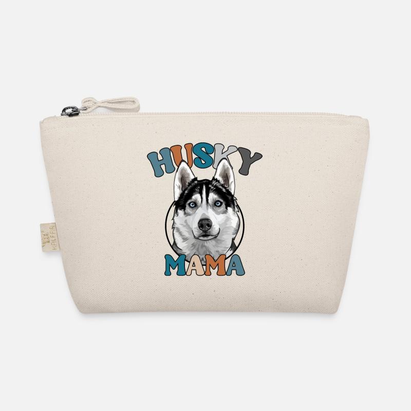 Husky Mama Hunde Hund Muttertag Wilsigns Bio-Täschchen