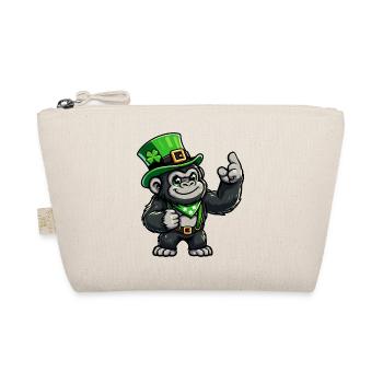 Gorille de bande dessinée de la Saint-Patrick - Trousse biologique - nature - Devant