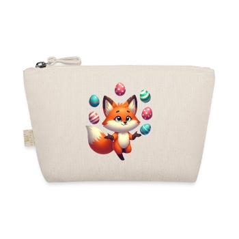 Jongler avec le renard roux avec les œufs de Pâques - Trousse biologique - nature - Devant