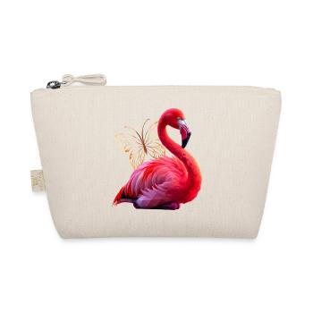 Flamingo - Bio-Täschchen - Natur - Vorne