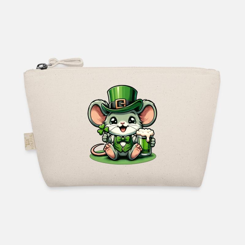 Souris de la Saint-Patrick au look festif Trousse biologique