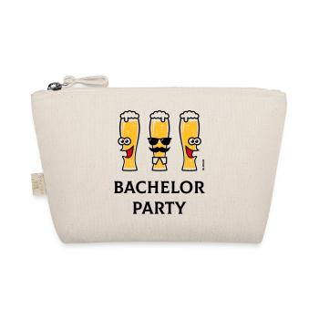 Enterrement de vie de garçon (enterrement de vie de garçon / verres à bière / 3C) - Trousse biologique - nature - Devant