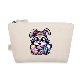 Dessin animé de déguisement d’oeuf de raton laveur de Pâques - Trousse biologique - nature - Devant