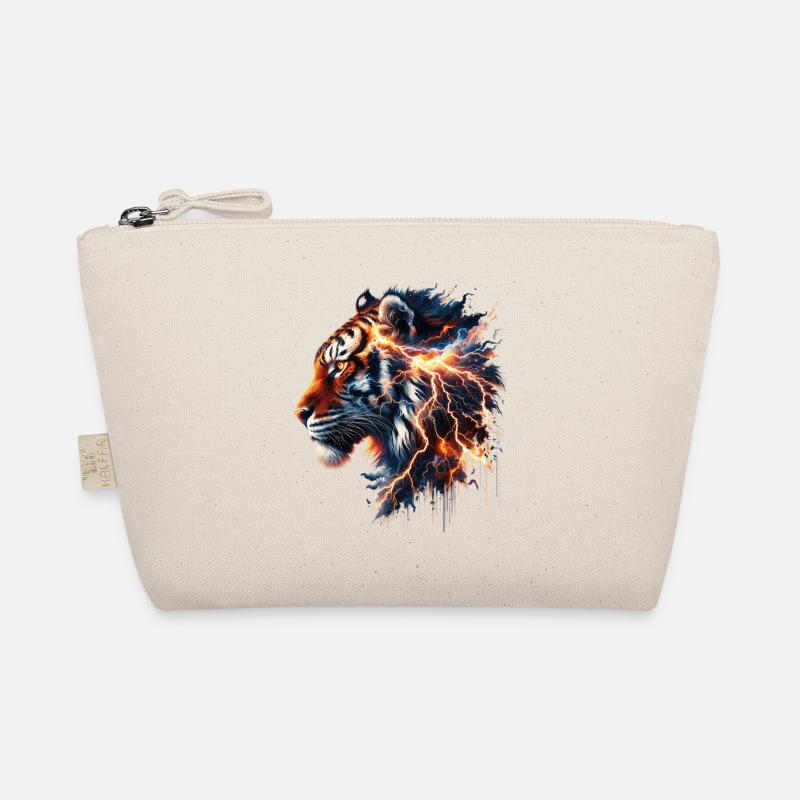 T-shirt Thunder Tiger - Trousse biologique - nature