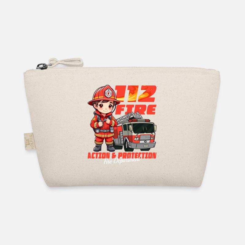 Little Firefighter Organic Pouch